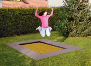 Gartentrampolin für Kindergarten